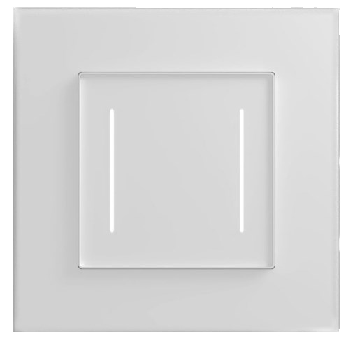 Рамка на 1 пост Senso (белый, стекло soft-touch) Werkel W0013101 a064564 фото