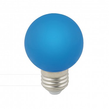 Лампочка светодиодная LED-G60-3W/BLUE/E27/FR/С Volpe фото