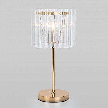 Интерьерная настольная лампа Flamel 01116/1 золото Bogate's фото
