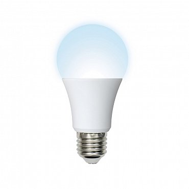Лампочка светодиодная LED-A60-9W/6500K/E27/FR/NR картон Volpe фото